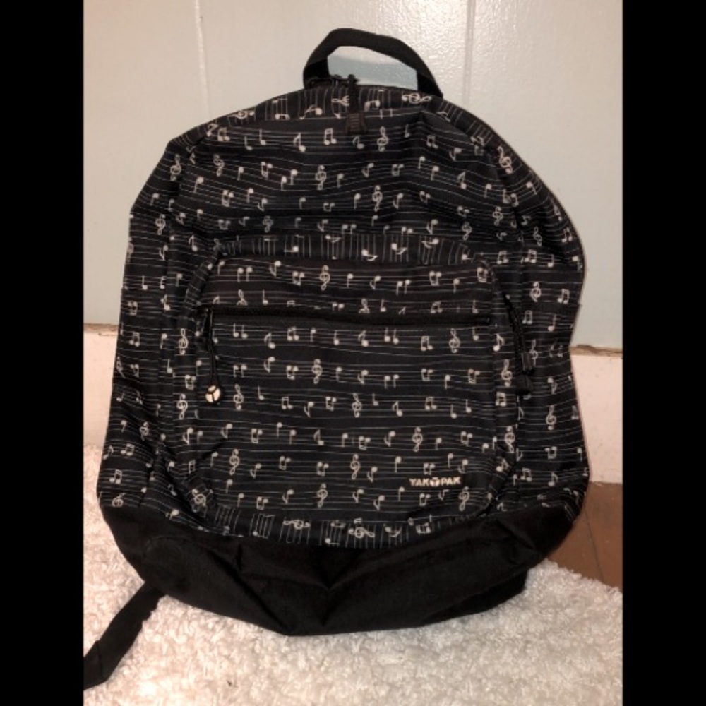 YAKPAK Music Note Backpack